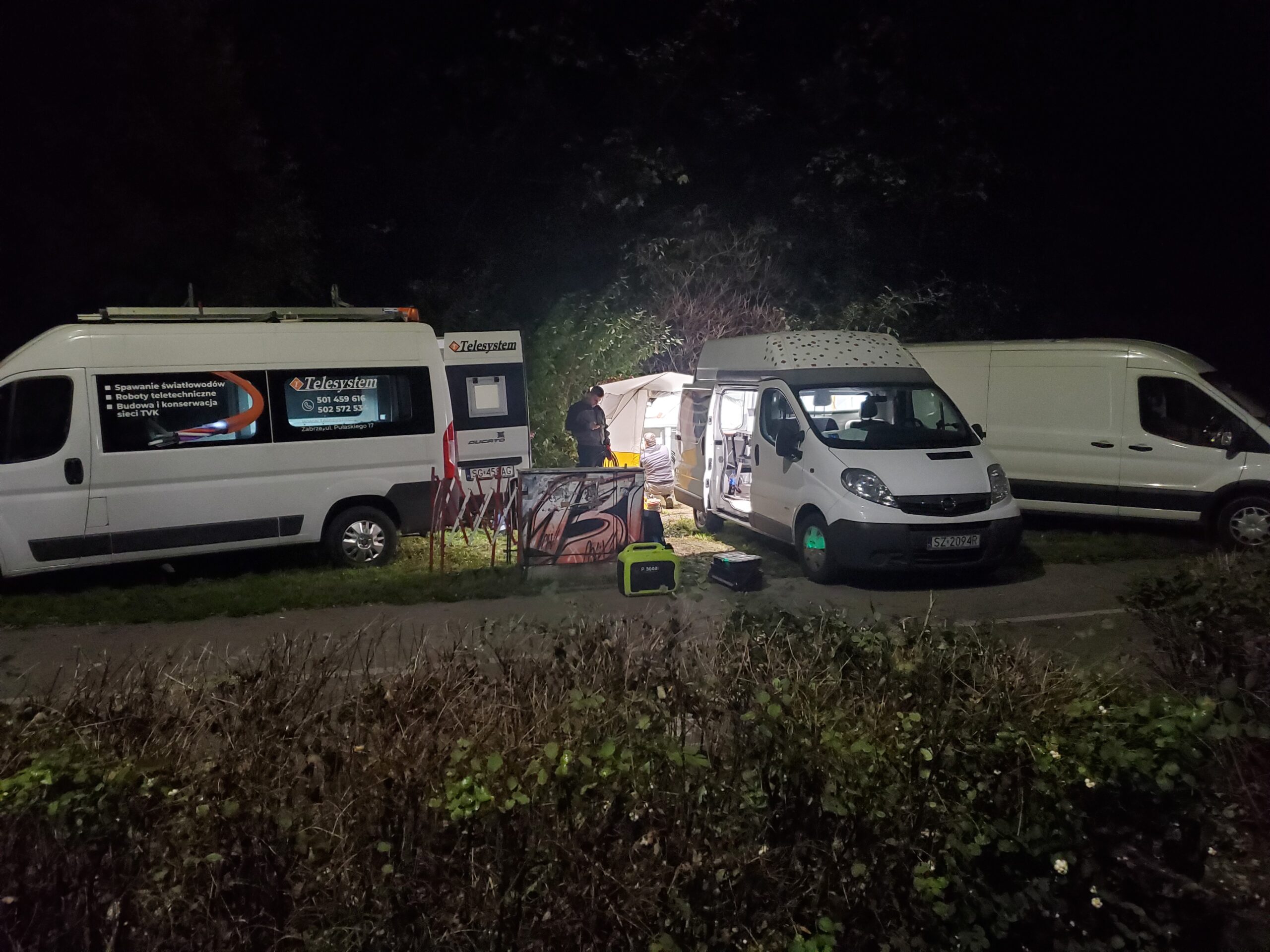 Budowa i konserwacja sieci TVK